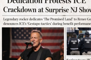 Bruce Springsteen Song to Protest Against ICE Crackdown at Surprise NJ Performance